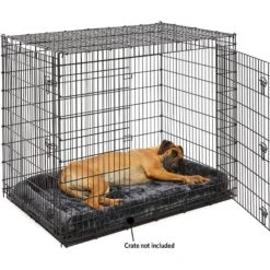 Frisco Heavy Duty Single Door Wire Dog Crate & MidWest Quiet Time Fleece Dog Crate Mat 19 Frisco Heavy Duty Single Door Wire Dog Crate & MidWest Quiet Time Fleece Dog Crate Mat -Frisco Shop 933510 PT8. AC SS1800 V1692303357