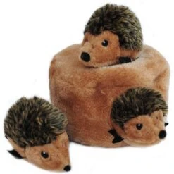 Frisco Trash Can & Raccoons Hide & Seek Puzzle Plush Squeaky Dog Toy & ZippyPaws Burrow Squeaky Hide & Seek Plush Dog Toy, Hedgehog Den -Frisco Shop 947446 PT5. AC SS1800 V1693601927