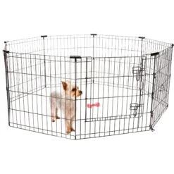 Frisco Wire Dog & Small Pet Exercise Pen With Step-Through Door 16 Frisco Wire Dog & Small Pet Exercise Pen With Step-Through Door -Frisco Shop 97484 PT7. AC SS1800 V1657661187