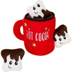 Frisco Holiday Hot Cocoa Hide & Seek Puzzle Plush Squeaky Dog Toy & Frisco Holiday North Pole Mailbox Hide & Seek Puzzle Plush Squeaky Dog Toy -Frisco Shop 986166 PT1. AC SS1800 V1698258115